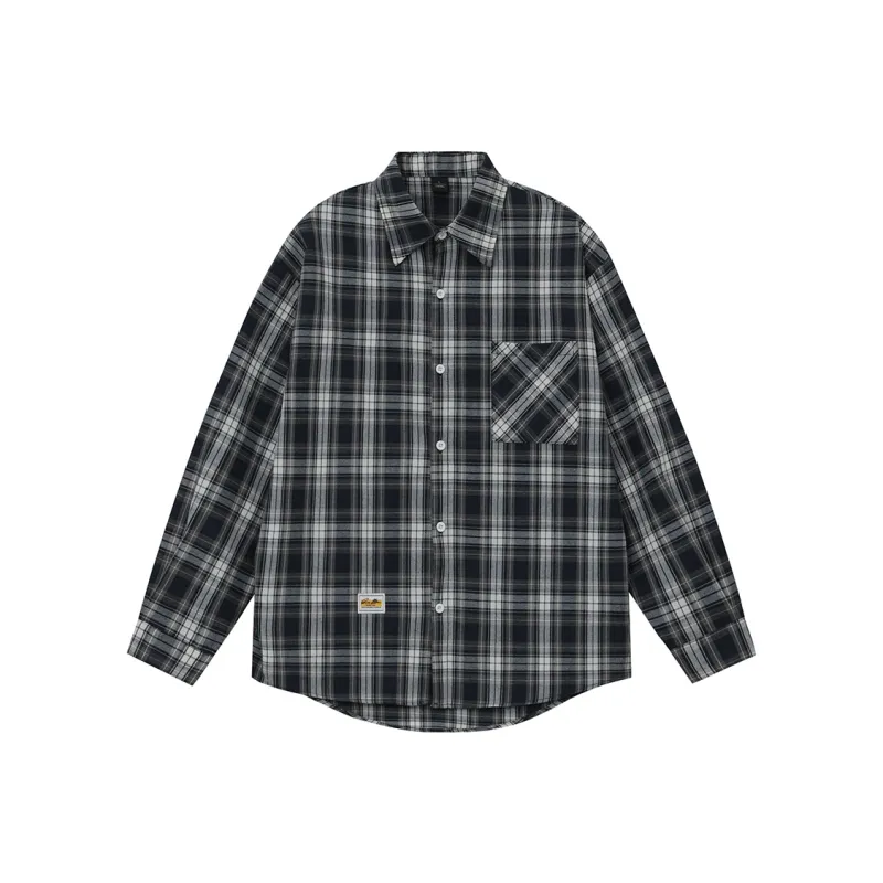 DARKCIRCLE Shirt Unisex Navy Blue-0