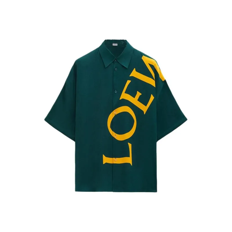 LOEWE Shirts Men Green-0