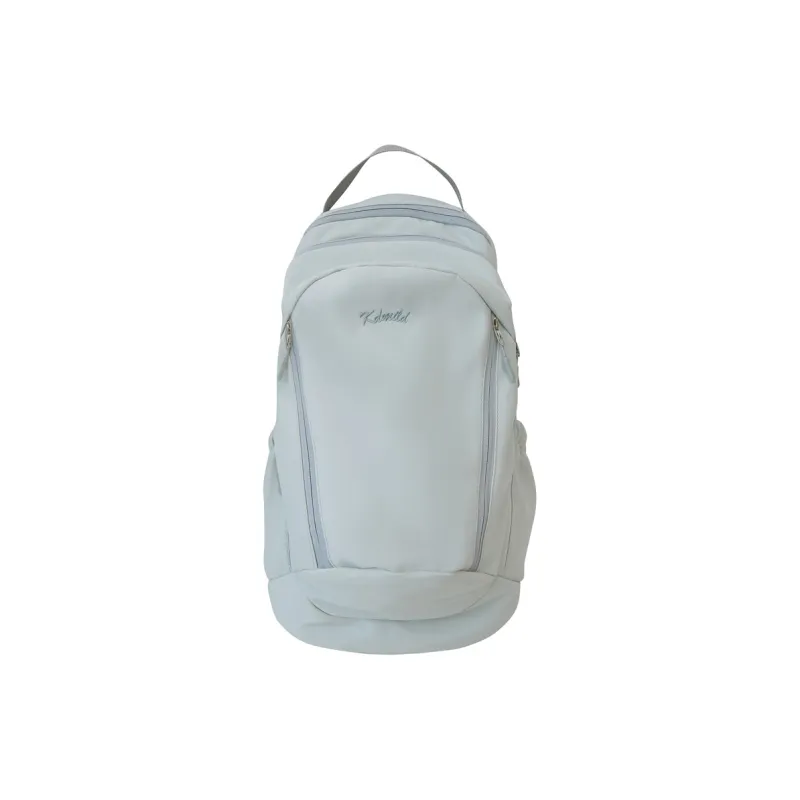 Yalu Nylon Backpack Tubas Unisex Ecru/Gray/Black/Pink/Light Blue-28