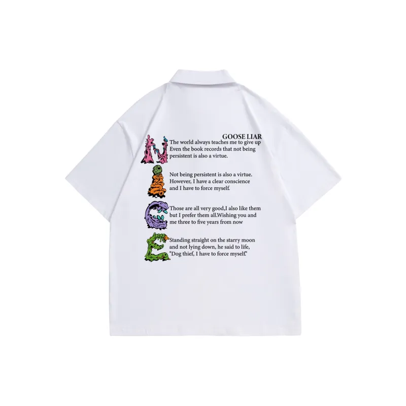 GOOSELIAR T-Shirt Polo Shirt Unisex-0
