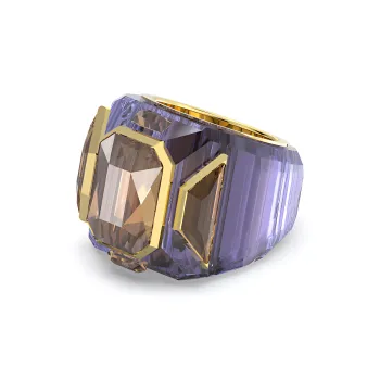 Swarovski Chroma Rings Women's Purple