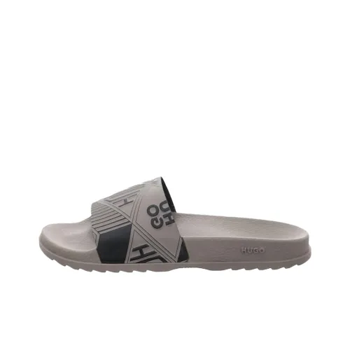 HUGO BOSS Slide Slippers Men's Brown