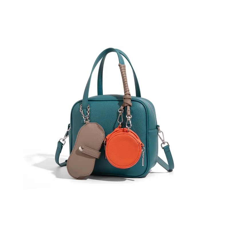 Vigno Synthetic Leather Shoulder Bag, Crossbody Bag Women's Multicolor-16