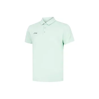 LiNing Polo Shirt Men's Light Moss Blue