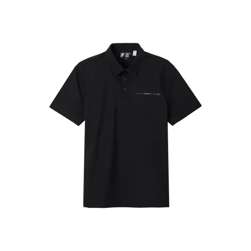 FILA Polo Shirts Men Black