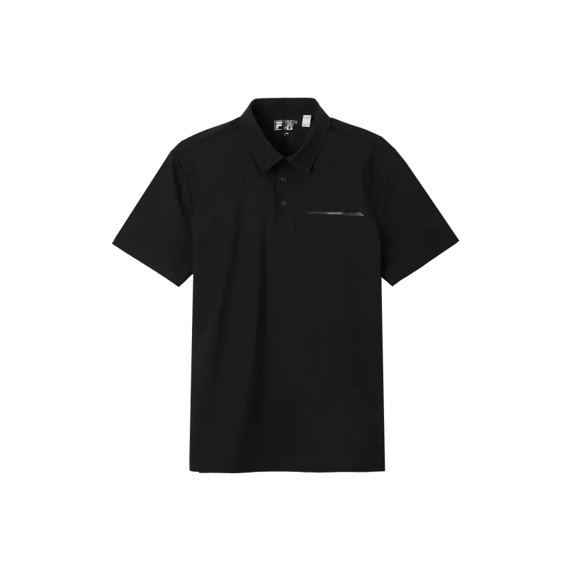 FILA Polo Shirts Men Black-0
