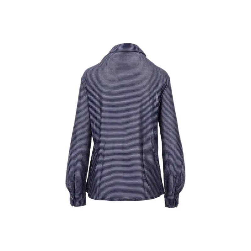 EMPORIO ARMANI Icon Striped Lightweight Jersey Shirt-1