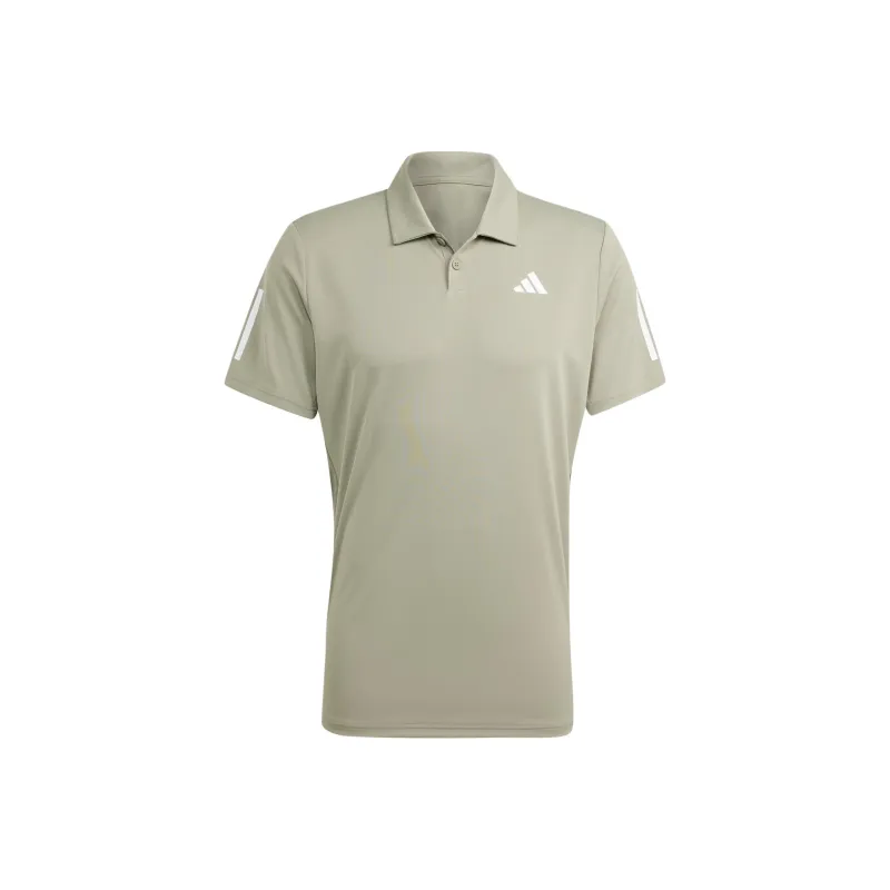 Adidas Club 3-Stripes Polo Shirt Polo Shirt Men's Egg Stone Silver Gray-0