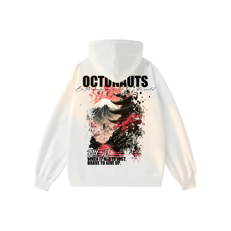 Small Columns Under The Sea Hoodie Unisex-0