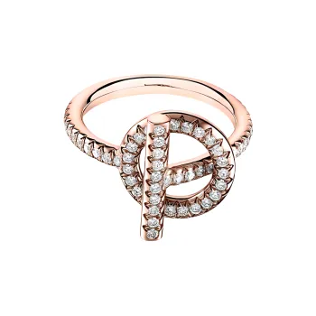 HERMES Rings Women's Rose Gold