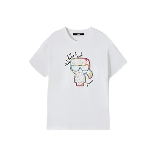 KARL LAGERFELD SS25 T Shirt Men's White
