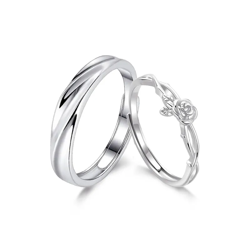 NUSQ Sterling Silver Rings Unisex-0