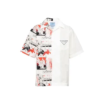 PRADA Double Match Re-Nylon Shirt
