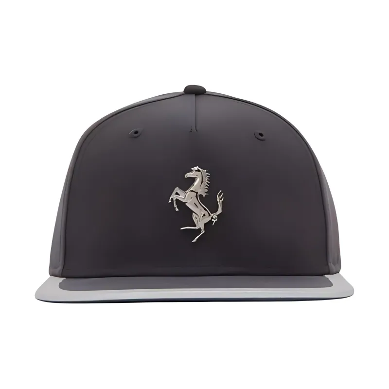 Ferrari Polyester Baseball Caps Unisex Black-0