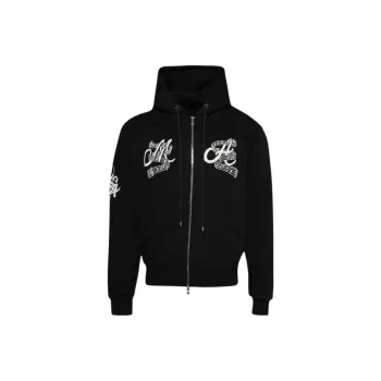 AMIRI Music Club Zip Up Hoodie