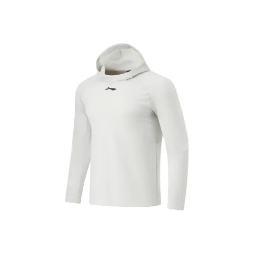 LiNing CBA Collection Professional Basketball Collection Sweatshirt Men's Light Lime