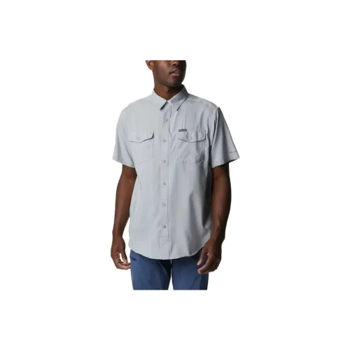 Columbia Shirt Men's Light Gray