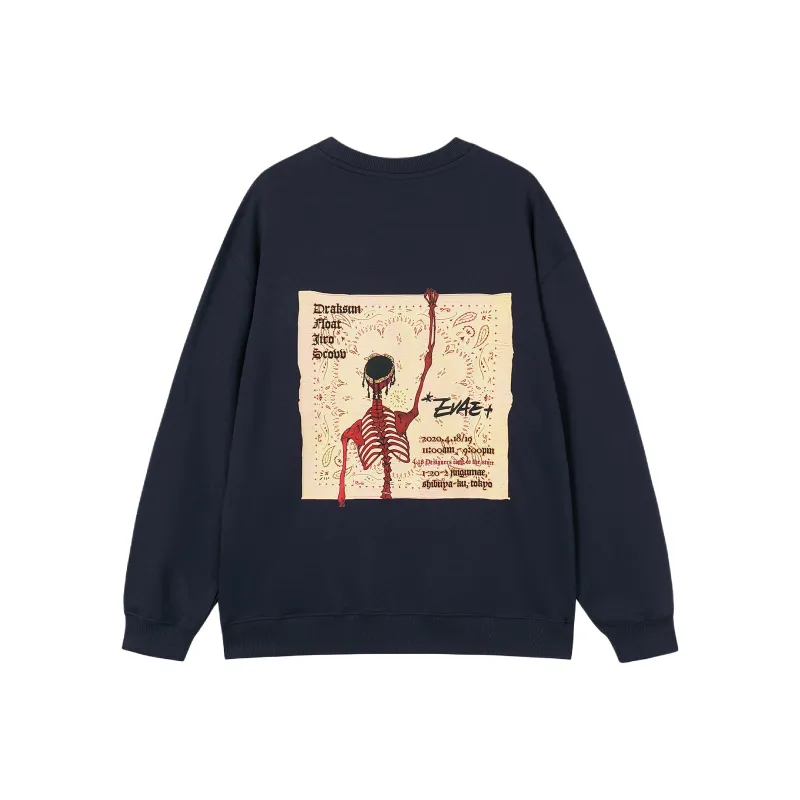 *EVAE+MOB Dreadlocks Series Sweatshirt Unisex-14