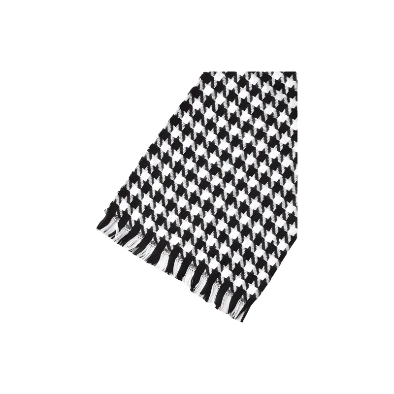 BAGNOREGIO Faux Cashmere Knit Scarves Unisex-3