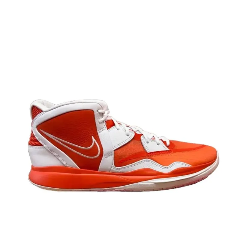 Nike Kyrie Infinity Anti Slip Wear Resistant Mid Top Basketball Shoes Men's Orange-1
