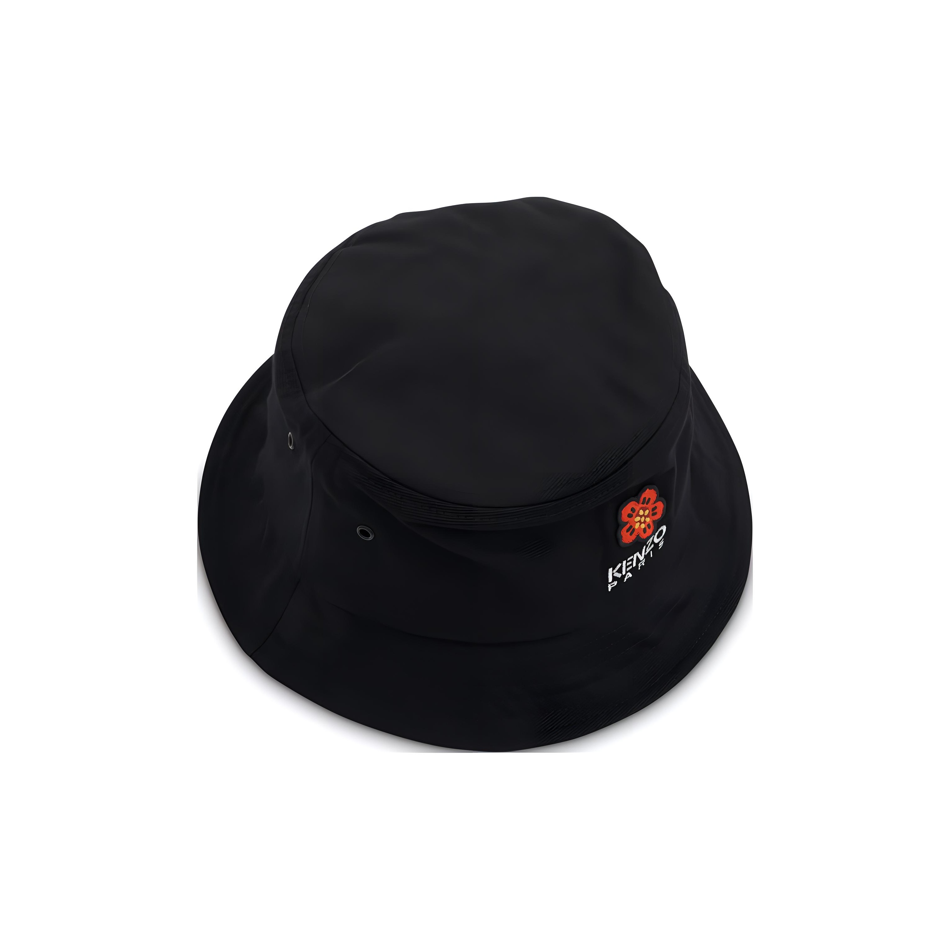 【KENZO】Paris Bucket Hat/追跡可能/全国送料無料 KENZO - 【ラスト1点】 BUCKET HAT / バケットハット (ブラック