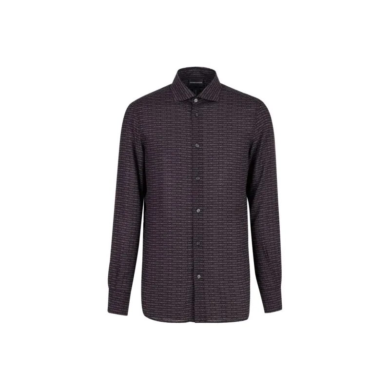 EMPORIO ARMANI Shirts Men Black-0