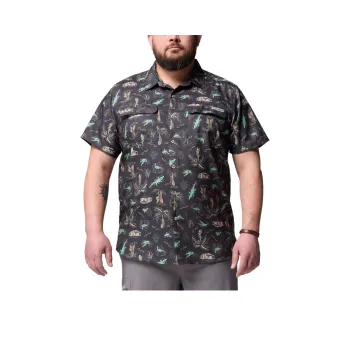 Columbia PFG Uncharted Shirt Men's Dark Gray