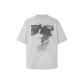 White Heather Gray (100% cotton)