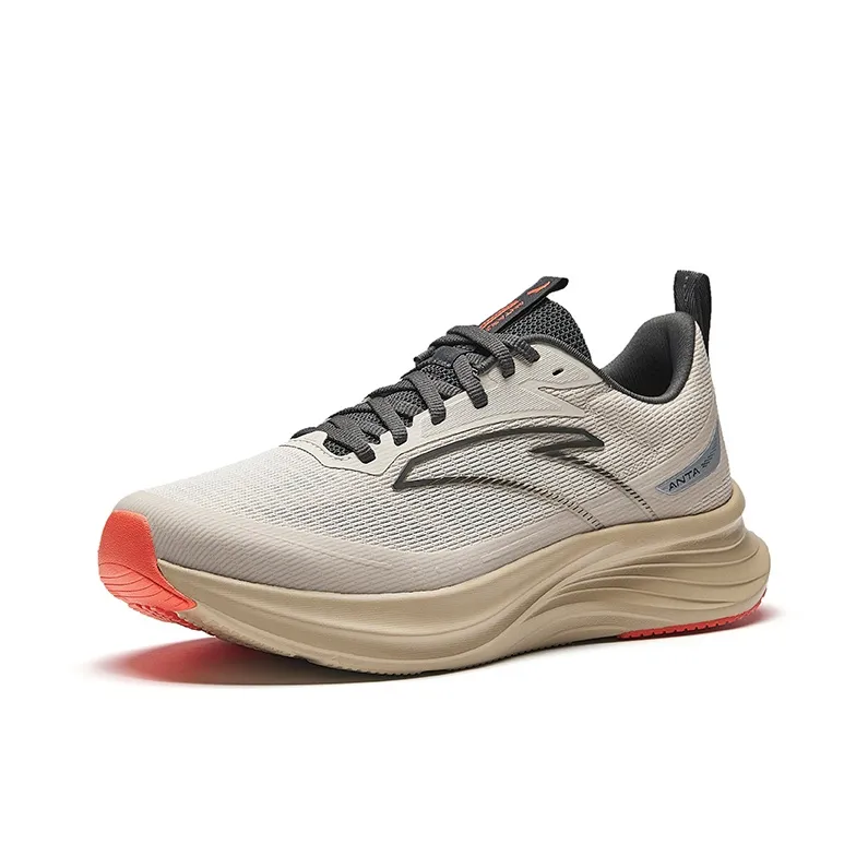 CHAOJIANTA Slip Resistant And Breathable Low Top Casual Running Shoes Men's Gray-1