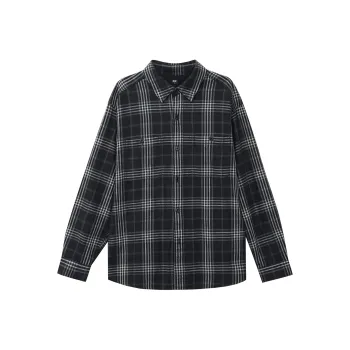 UNIQLO FW23 Shirt Unisex Dark Gray