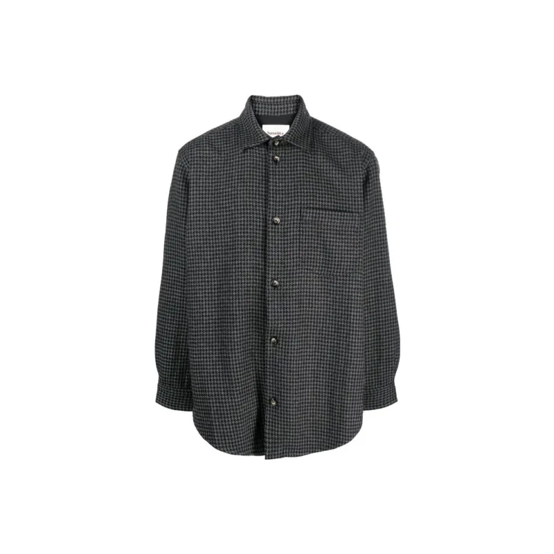 NANUSHKA Matize Houndstooth Shirt-0