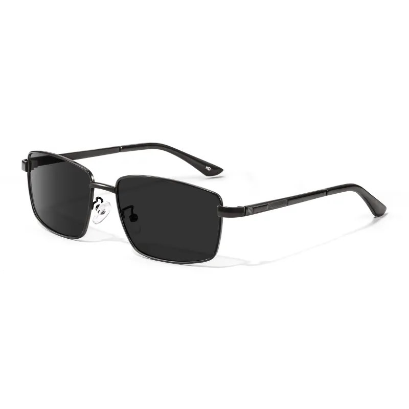 Wood Premium Alloy Irregular Shape Sunglasses Men's-0