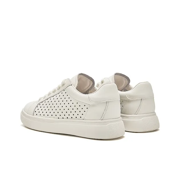 HR Low Top Skateboard Shoes Women's Beige-3
