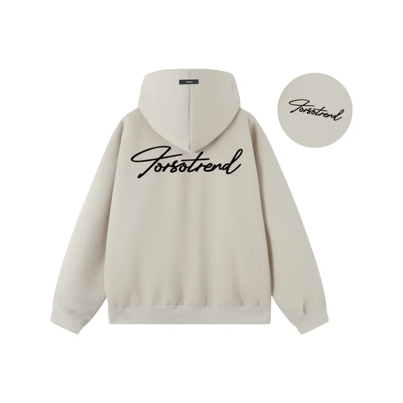 Torso Sweatshirt Unisex White Heather Gray-9