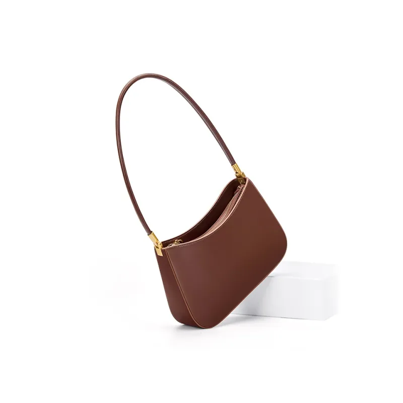 Carnival Keep Cow Leather Baguette Shoulder Bag Regular Women's Multicolor-8