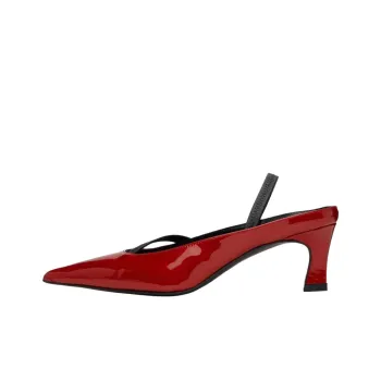 JUSTINE CLENQUET Sofia Casual Single Shoes 6cm Women's Red