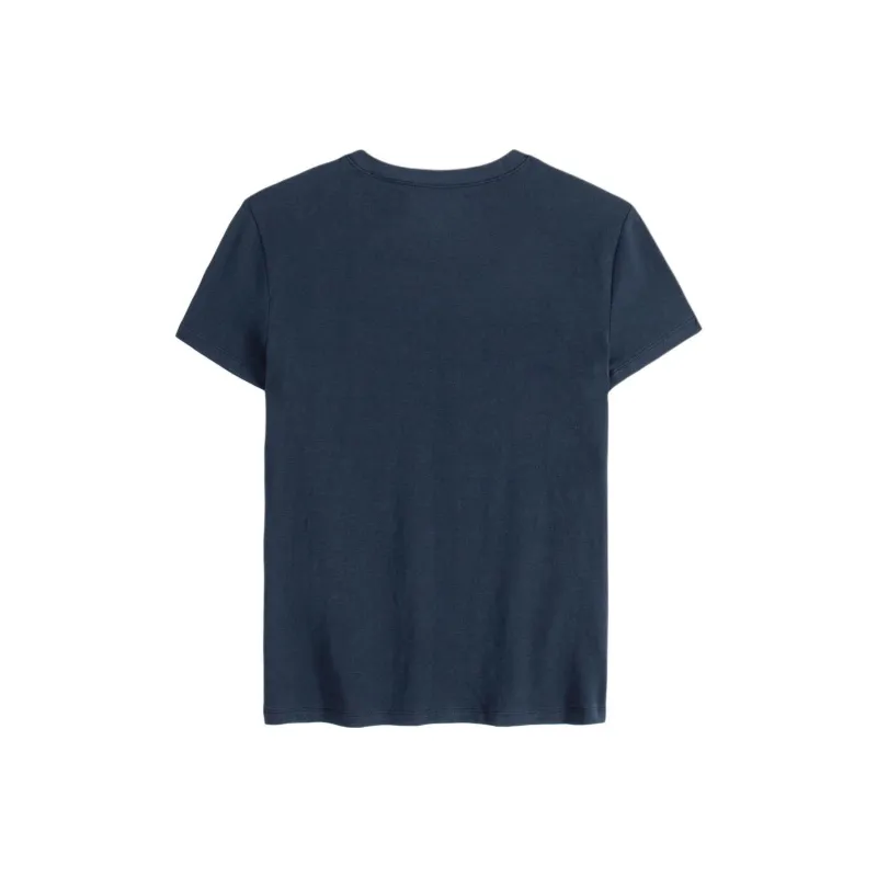 Abercrombie＆Fitch T Shirt Women's Navy Blue-1
