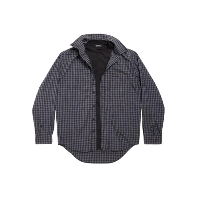 Balenciaga Shirts Unisex Gray-0