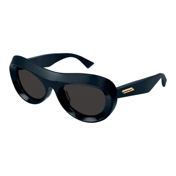 Bottega Veneta Oval Frame Sunglasses