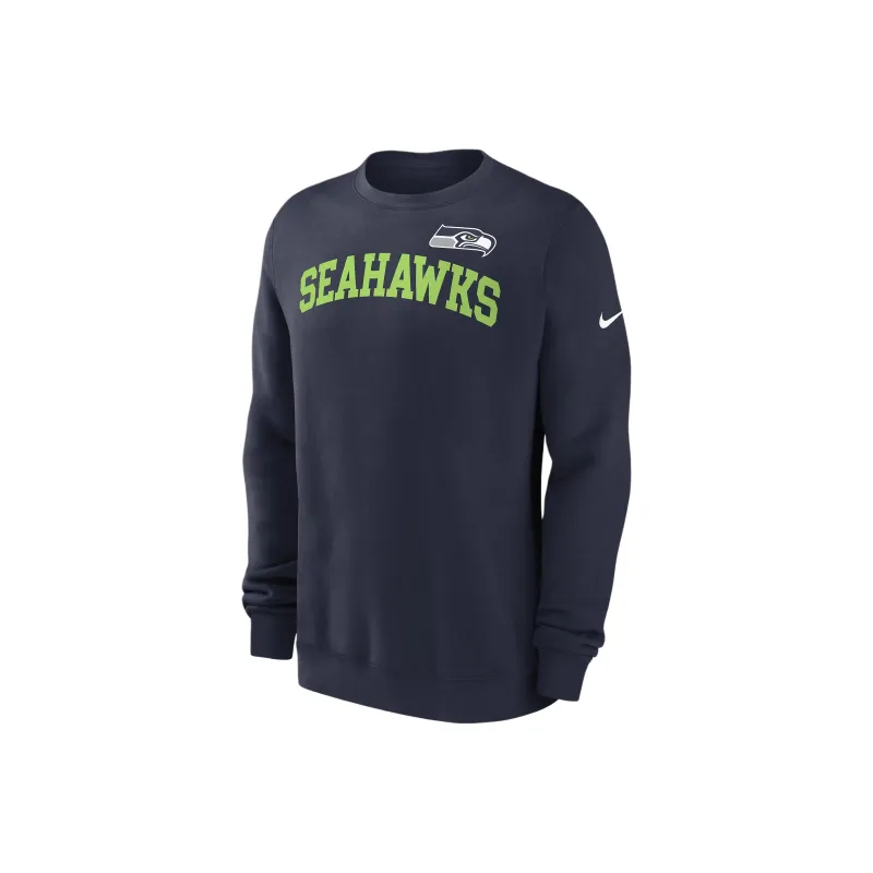Nike Seattle Seahawks Club Men's Nike Nfl Pullover Crew-0