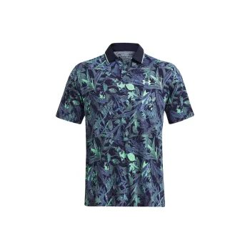 Under Armour UA Iso Chill Edge Polo Shirt Men's Marine Blue
