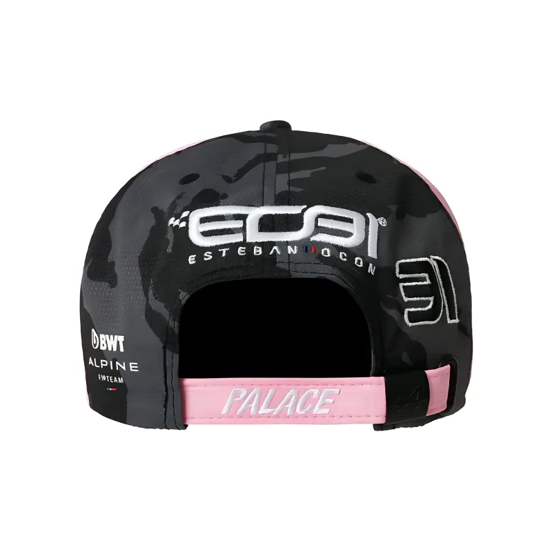 PALACE X Kappa New Era For Alpine 9Fifty Curved Brim Pit Ocon Cap-2