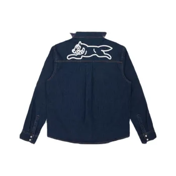 ICECREAM Shirt Unisex Washed Blue