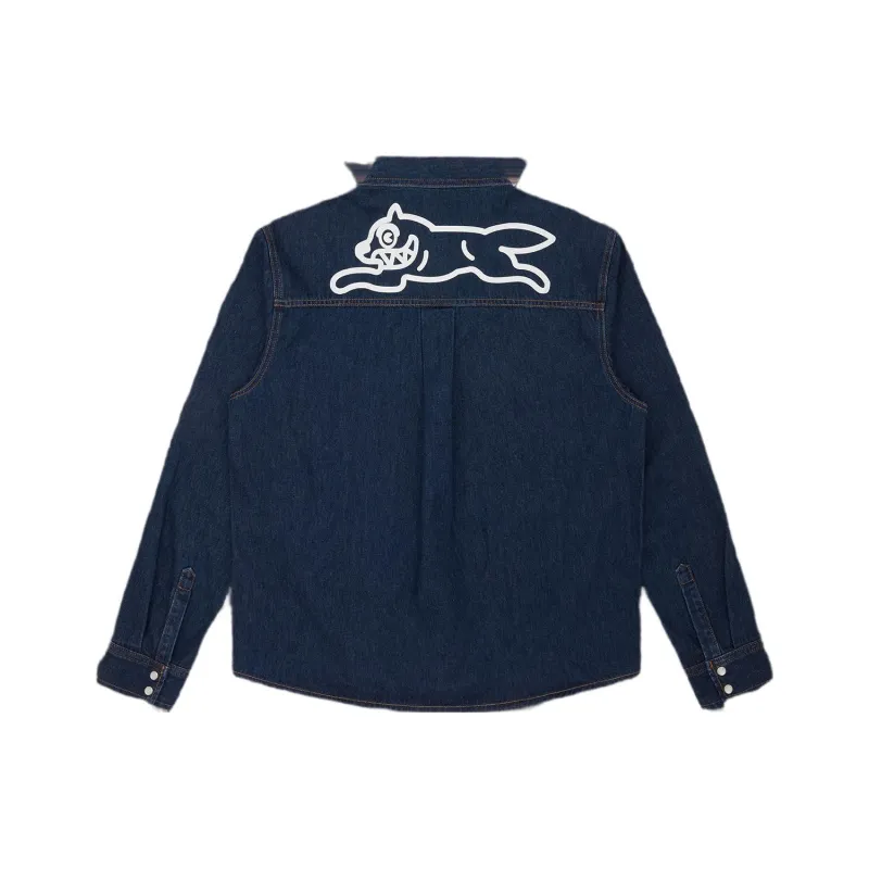 ICECREAM Shirt Unisex Washed Blue-0