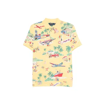 Polo Ralph Lauren Illustration print Polo Shirt