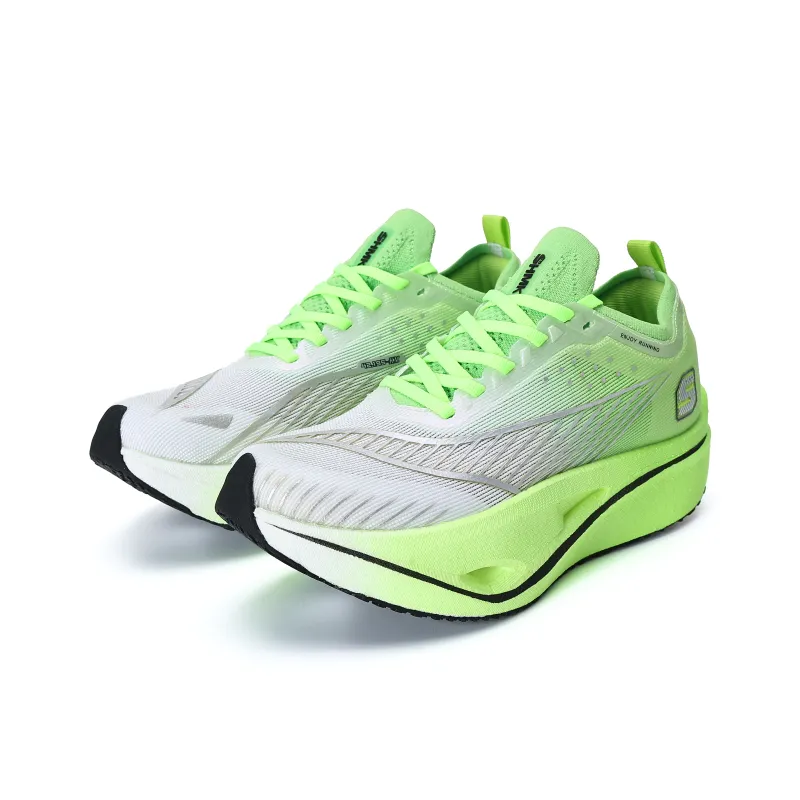 SHMK SUPREME Running Shoes Men Low Top Green/Black/White-2