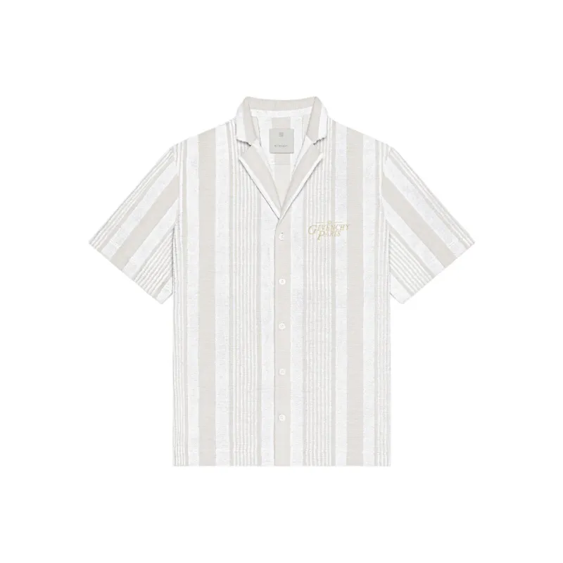 Givenchy Striped Short Sleeve Shirt-0