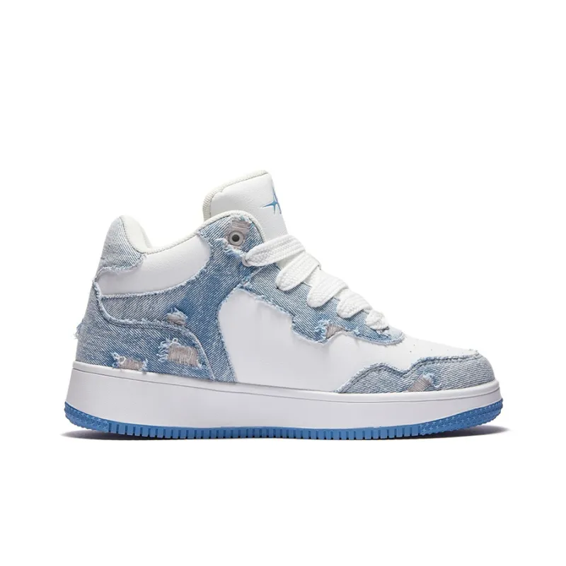A1 Coverage Abrasion Resistant High Top Skateboard Shoes Unisex-37