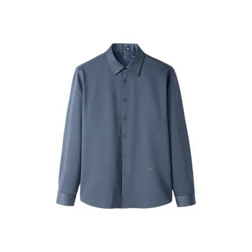 HLA Fleece Lined Lapel Fashion Warm Shirt Men's