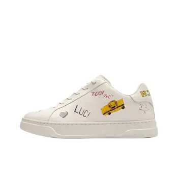 COACH Highline Low Top Skateboard Shoes Women's White
